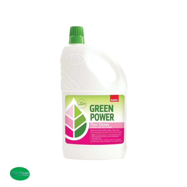 Sano Green Power Floor Cleaner - 2 litri – (Detergent eco-friendly pt. Pardoseli)